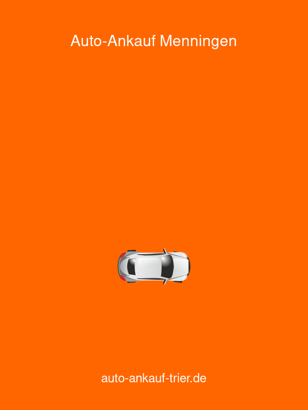 Auto-Ankauf Menningen